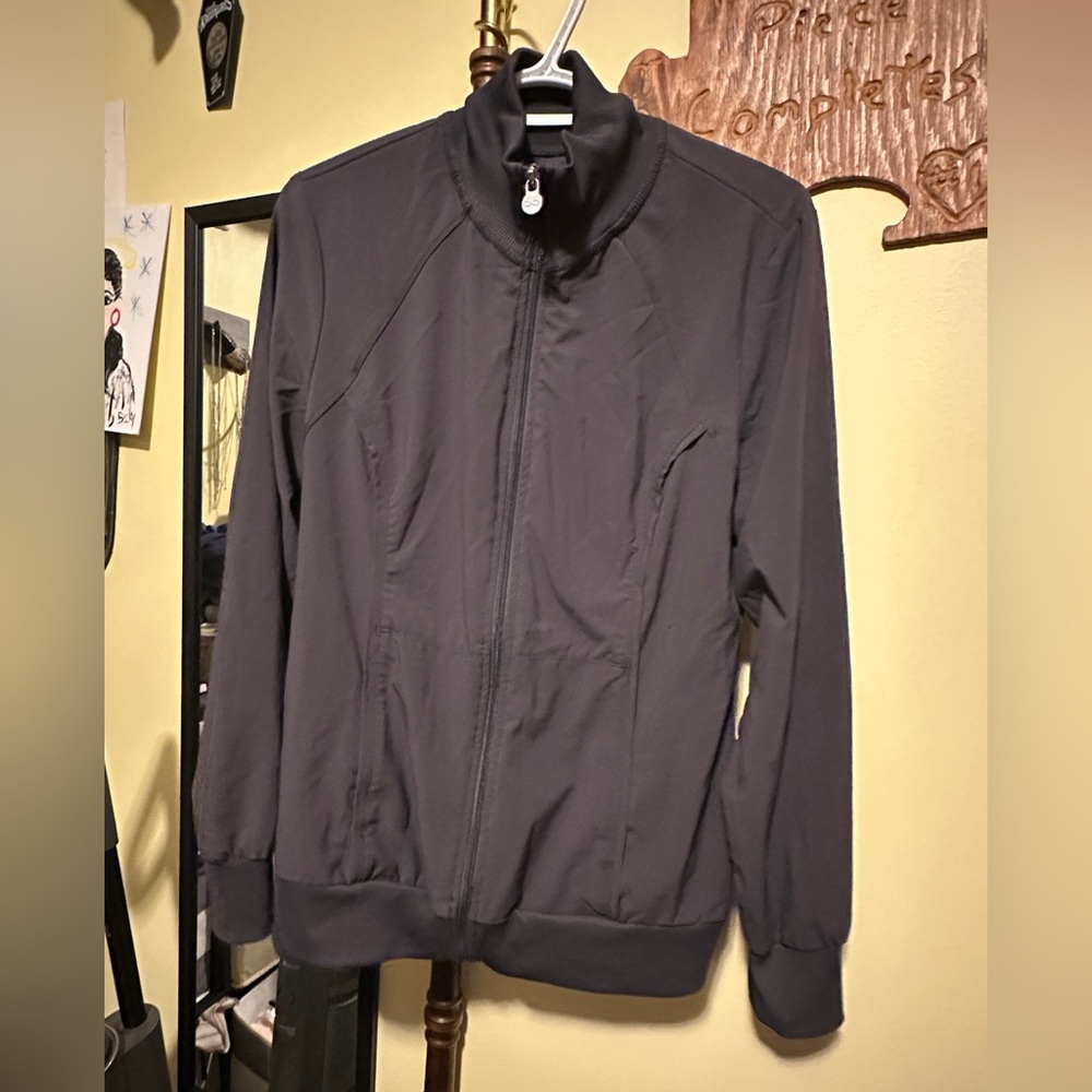 Infinity Cherokee Zip Front Scrub Jackets for Women, 4-Way Stretch Fabric